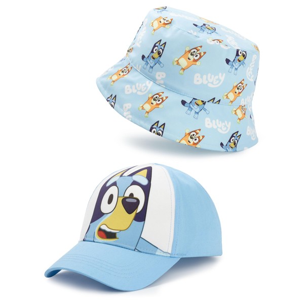 BlueY Kinder Bucket Hat & Cap Set | Bandit &