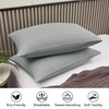 Lirex 2 Pack Pillow Cases, 100% Cotton Breathable Pillowcases Pillow