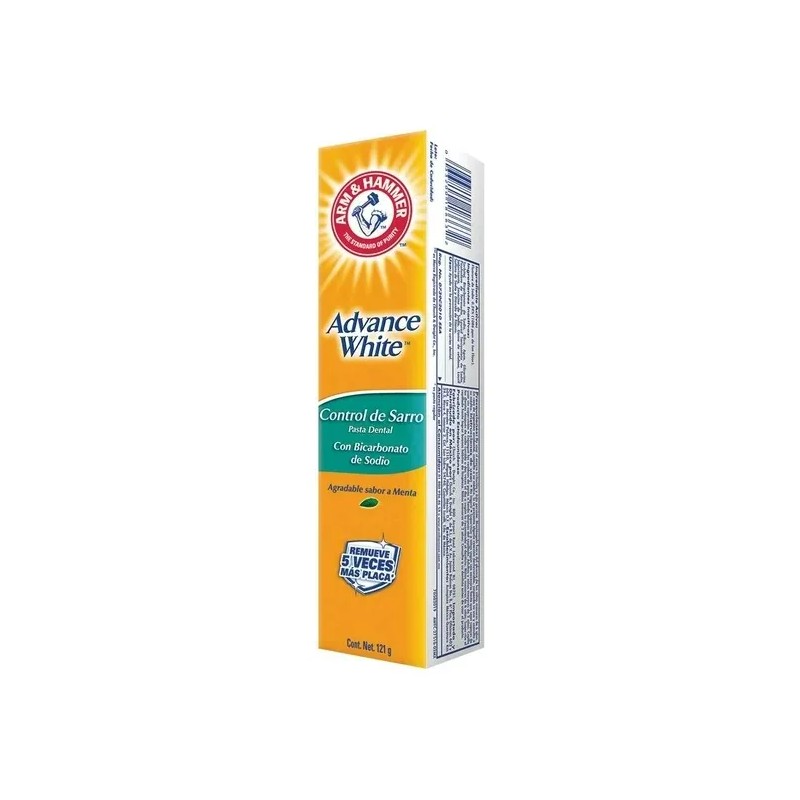 Pasta Dental Advance White Control Sarro Arm & Hammer 121g