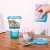 INOGIH Cereal On the Go Cups Breakfast-Portable Drink-Cup Cereal To-Go