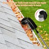 10.5FT Gutter Cleaning Tools from the Ground, Adjustable Long Handle
