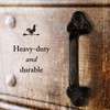 Heavy Duty Barn Door Handles (Set of 2) Black Rustic