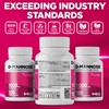 D-Mannose Capsules 1000mg (2 capsules), Cranberry Pills for UTI Support,