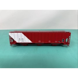 Atlas HO - 4750 Hopper - Missing Trucks No Package - Milwaukee MILW Red