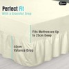 Egypto Plain Dyed Deep 𝐅𝐢𝐭𝐭𝐞𝐝 𝐕𝐚𝐥𝐚𝐧𝐜𝐞 Sheet Double – Easy