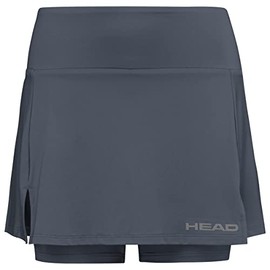 HEAD Women's Club Basic Women Skort, Anthracite, XS UK