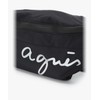 agnes b XAH03-04 Unisex Waist Pouch, Black
