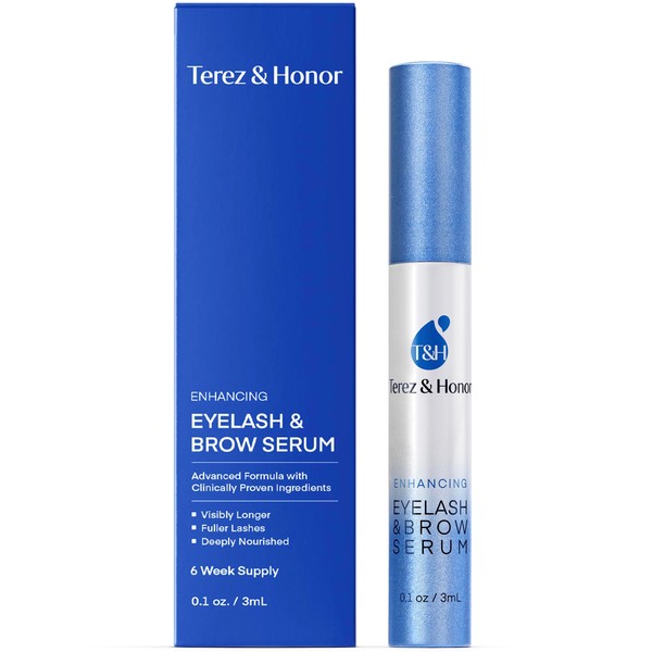 Advanced Eyelash Serum for Thicker, Longer Eyelashes and Eyebrows -