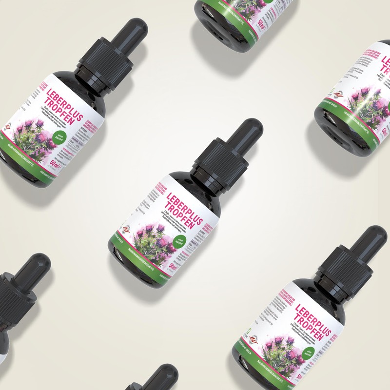 DKT-Natura Leberplus Tropfen - Unterstützt Leberentgiftung, gegen Fettleber (50 ml,