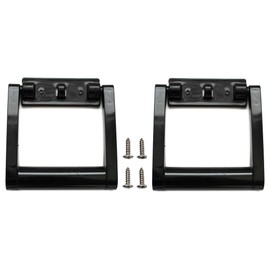 JSP Manufacturing Black Plastic Cooler Replacement Handles # 21023 Compatible with Igloo for 25-72 qt Coolers (2)