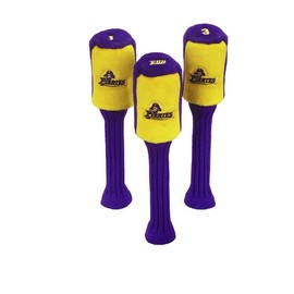 East Carolina Pirates Logo Graphite Golf Headcovers Set of Three