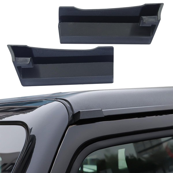 ZOXOQ Car Rain Gutter fit for Jeep Wrangler JK JL