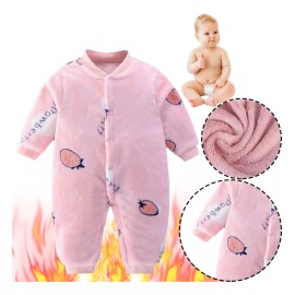Ugaaiya Mameluco Bebe Calientito, Grueso, Cómodo, Algodón, Afelpado