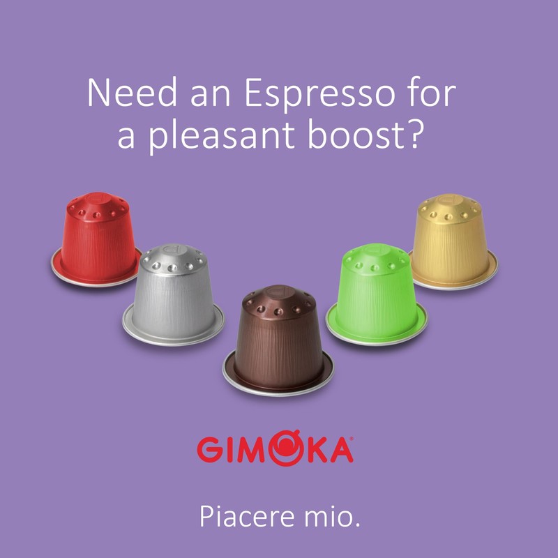 GIMOKA Hot Beverages Capsules - Variety Pack 100 ct assorted