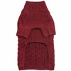 Blueberry Pet Dog Sweater - Classic Fuzzy Knit Pullover, Dark