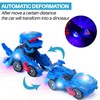 Dinosaur Transforming Car Electric Dinosaur Toys Automatic Transforming Dinosaur Car