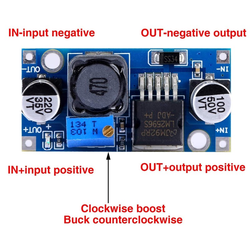 Yizhet Yizhet 10 Pack Buck Converter DC to DC, High
