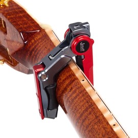Jstaff S1 The Rolling Capo Rolling Capo Can Be Modulated and Key Changed Smoothly While Wearing It is Securely Fixed with 3 Level Force Adjustment Does Not Damage Your Neck Stylish, Lightweight, Easy