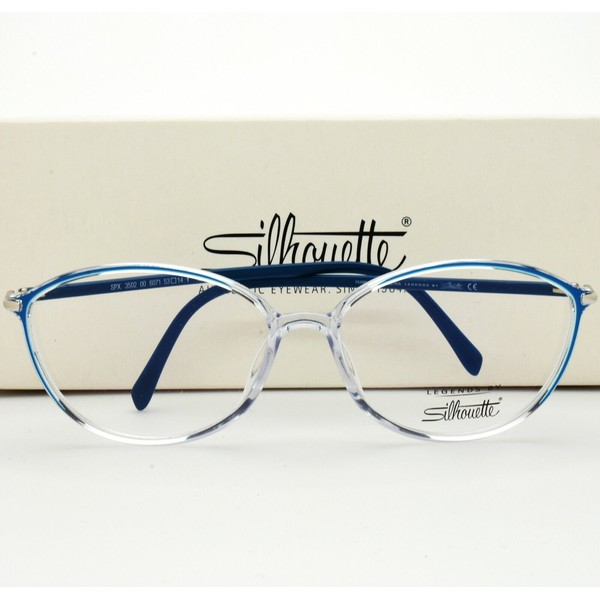 Silhouette Eyeglasses Frame 3502 00 6071 53-14-125 without case