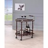 Benzara Serving Cart, One Size, Brown