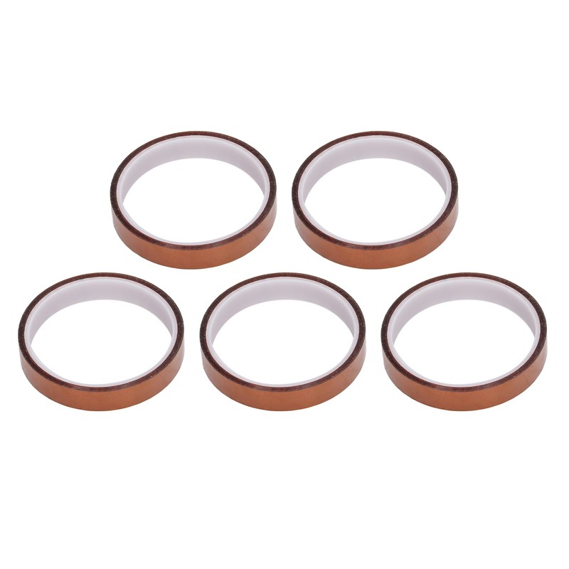 5Pcs High Temperature Tape Heat Resistance Insulating Heat Transfer Tape