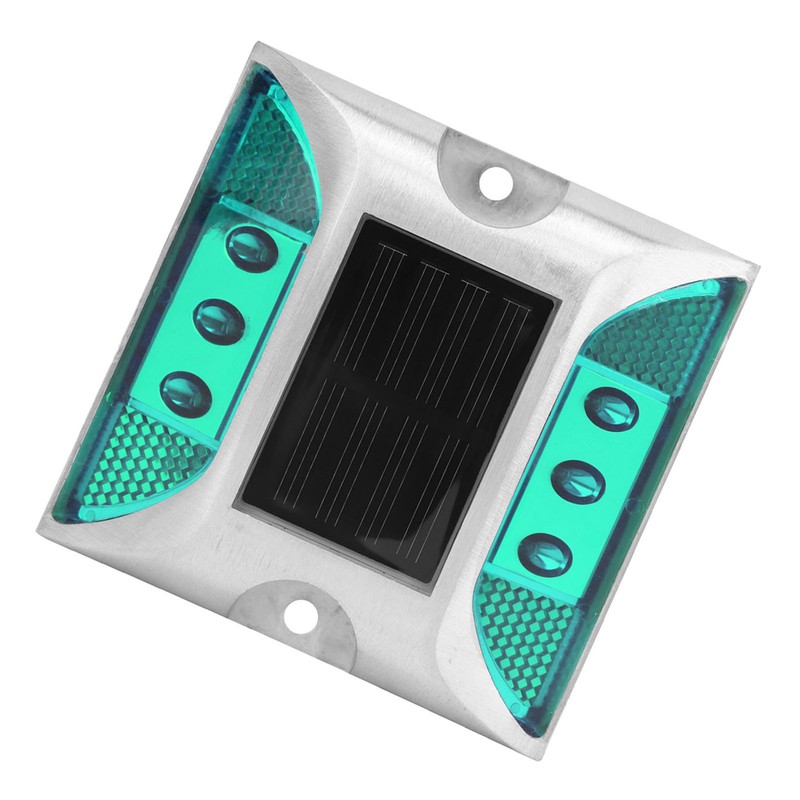 LED Solar Power Ground Marker Lights Waterproof Outdoor Driveway Road