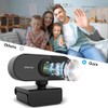 Webcam with Microphone, 30FPS Full HD 1080P Webcam Video Camera