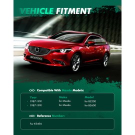 SCITOO K9496 Pitman Arm fit 1987-1991 for Mazda B2200 B2600 Pack of 2