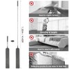 Gap Dust Cleaner Retractable Microfiber Gap Dust Brush Flexible Long