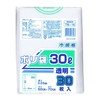 Nippon Giken Industrial Transparent Plastic Bag, 1.8 gal (30 L), Width 19.7 x Height 27.6 inches (50 x 70 cm), Pack of 30
