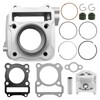 ZUDKSUY 57MM 125cc Cylinder Piston Ring Gasket Kit, Replacement for