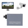 Fiber Optic Media Transceiver Ethernet Gigabit Single Mode Converter