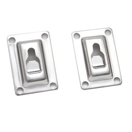 Perko Boat Ladder Bracket Mount | 2 1/2 Inch (Pair)