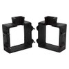 XL Deep Cast Iron 2-Piece Flask Mold Frame for Sand