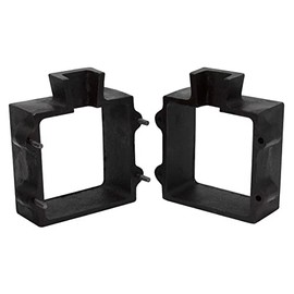 XL Deep Cast Iron 2-Piece Flask Mold Frame for Sand Casting Jewelry Making Petrobond Delft Clay Metal Casting Pouring Gold Silver Copper Brass Peweter 4" X 4" X 4"