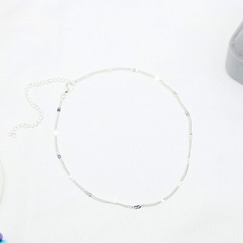 TseenYi Thin Chain Necklace Choker Minimalist Collar Chain Necklace Short Clavicle Necklaces Jewelry for women and Girls