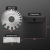 YESWELDER Round Dual Sided Metal Sheet Gage & Metal Sheet