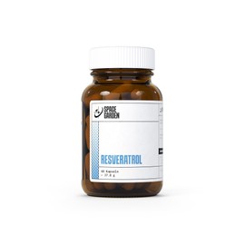 Resveratrol Capsules 600 mg - High Dose, 60 Capsules - Natural Support for Cells and Vitality - Antioxidant Effect, Vegan, No Additives - 1 Month Supply