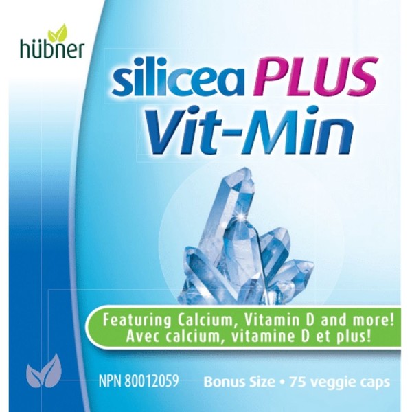 Hubner Silicea Plus Vit-Min Silica (100% Natural), 60 Softgels