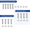 304 Stainless Steel Engine Bolt Kit 88pcs (7Pack) Compatible for