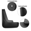 X AUTOHAUX Car Front and Rear Mud Flaps Splash Guards