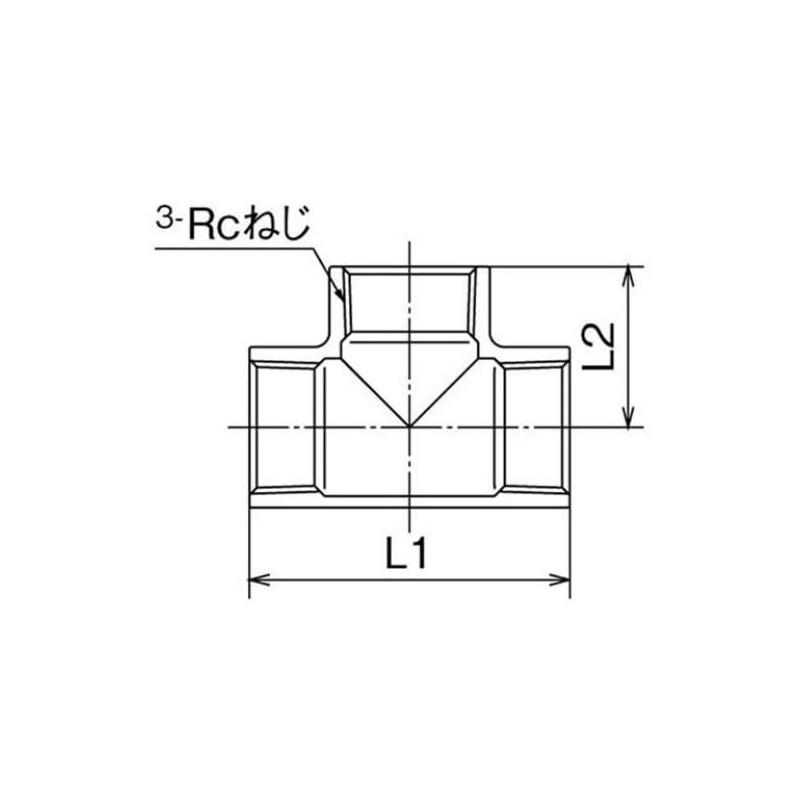 Onda Seisakusho SFT2-15 [SFT2 Type Cheese Rc1/2 x Rc1/2 x