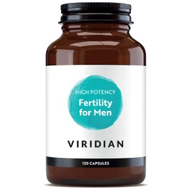 Viridian Viridian Fertility for Men (High Potency) | 120 Caps | Supports Reproductive Health with Zinc & Vital Nutrients | Vegan Capsules | Pre-Conception Support | Active Ingredients | Nutritionist Formulated