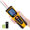 LAISAI Laser Measure, M/in/Ft Unit Switching Backlit LCD and 2