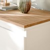 Holzplatte f√ºr Malm Kommode 80,4 x 48,2cm - Deckplatte im