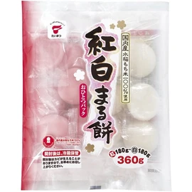 Torch Foods Red and White Round Mochi, 12.7 oz (360 g)