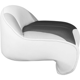 Tempress Pro Casting Boat Seat (White/Gray/Carbon)
