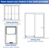 Wintcomfort Adjustable Window Security Bar, Heavy Duty Sliding Window Security