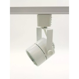 ECO Lighitng   120V Track Lighting Head,120V ,MR16,GU10 Socket White Finish ,101 WH