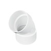 NDS 3P03 PVC 45-Degree Elbow, 3-Inch, for Hub X Hub